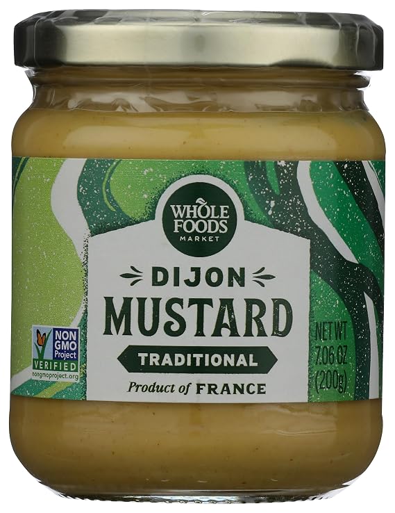 Whole Foods Market, Traditional Dijon Mustard, 7.06 Ounce