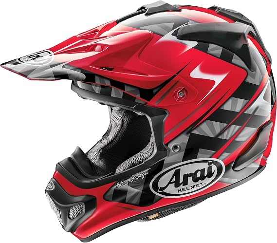 Arai Helmets VX-Pro4 Scoop Helmet (X-Small, Scoop Red)