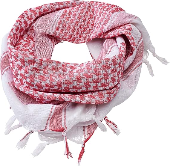 Brandit Shemag Scarf Red/White
