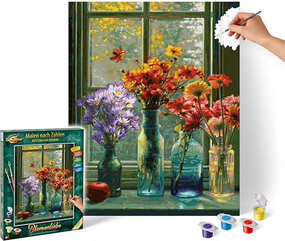 Schipper Flower Love Paint by Number Kit