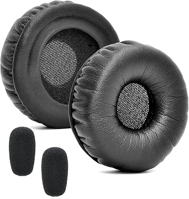 Earpads Replacement for BlueParrott B250-XT Plus, B250XT, B250-XTS, B250, B150 Bluetooth Headset Ear Pads Cushions Protein Leather Earmuffs with Noise Isolation Foam