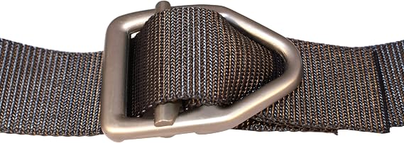Bison Designs 38mm wide Light Duty Belt with Gunmetal Buckle