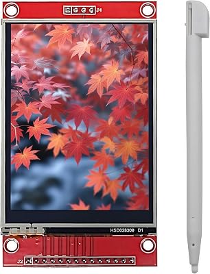 2.8 inch TFT LCD Module 320x240 SPI Serial ILI9341 Resistive Touch Screen with Touch Pen Compatible with Arduino STM32