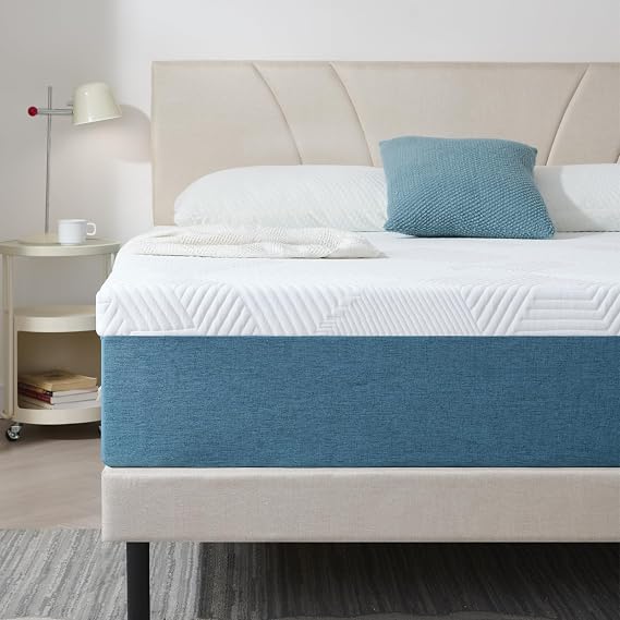 Hiimgo Small Double Memory Foam Mattress 120x190x25cm,Medium Firm