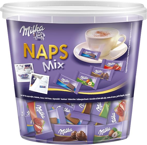 MILKA NAPS Mix Chocolate 207 x 5 g