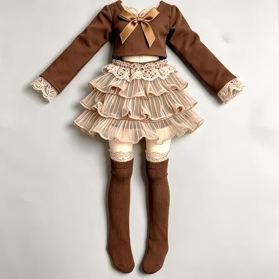 BJD Doll Clothes Ball Jointed Doll Clothes Handmade Fashions Clothes Suitable for1/3 1/4 1/6 BJD Dolls (G, 1/4)