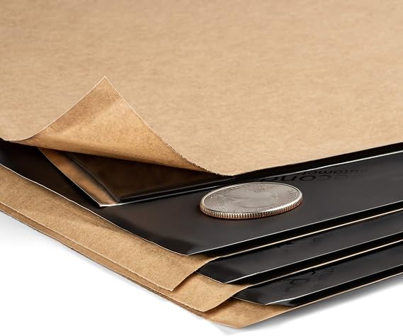 Second Skin Damplifier Pro Butyl Rubber Sound Deadening Mat + Roller - (2mm Thick, 30 sq ft) - Made in USA