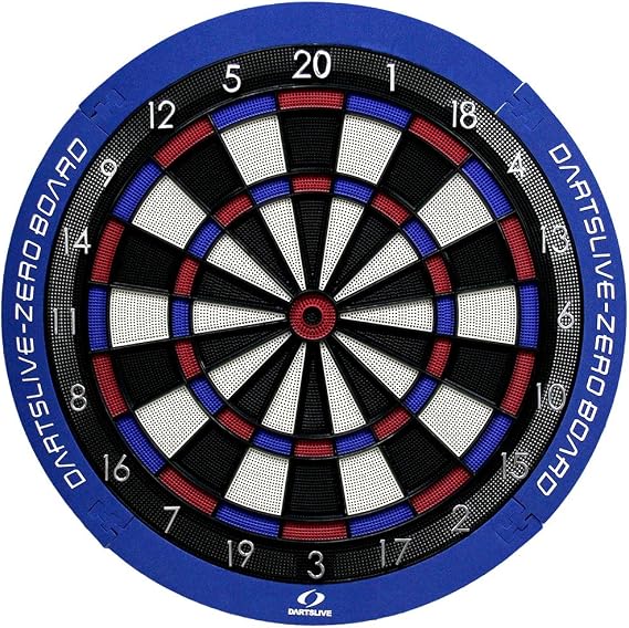 DARTSLIVE-Zero Board with 15.5inch Quiet and Soft Tip Dart Board