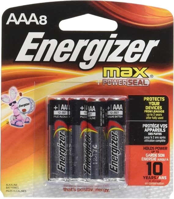 Energizer-Eveready 05669 E92BP-8 AAA Battery