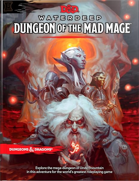 Dungeons & Dragons Waterdeep: Dungeon of the Mad Mage (Adventure Book, D&D Roleplaying Game)