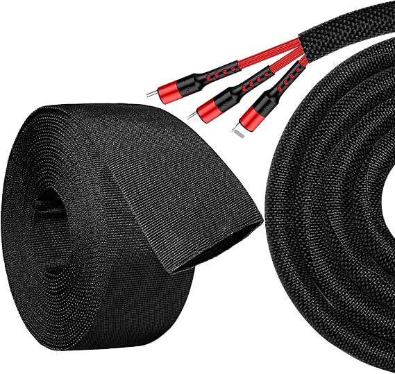 Cord Protectors with Nylon Protective Hose Sleeve