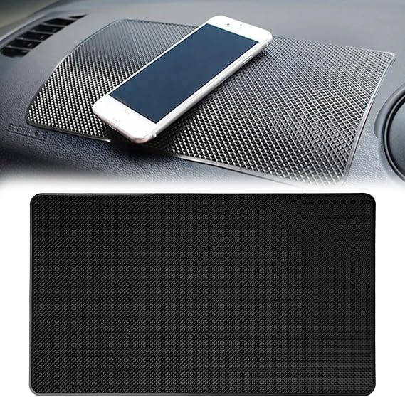 ecocstm Dash Mat for Car, 10.8" x 6.4" Anti Slip Dashboards Mat