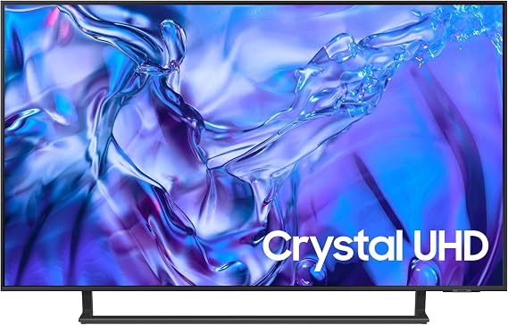 Samsung 65DU8500, 65 inch 165 Screen, 50 Hz, 4K Crystal UHD Smart TV (2024), UE65DU8500UXTK [Energy Class F]