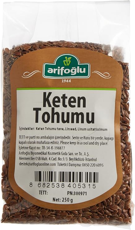 Arifoğlu Linseed Grain 250 Gr