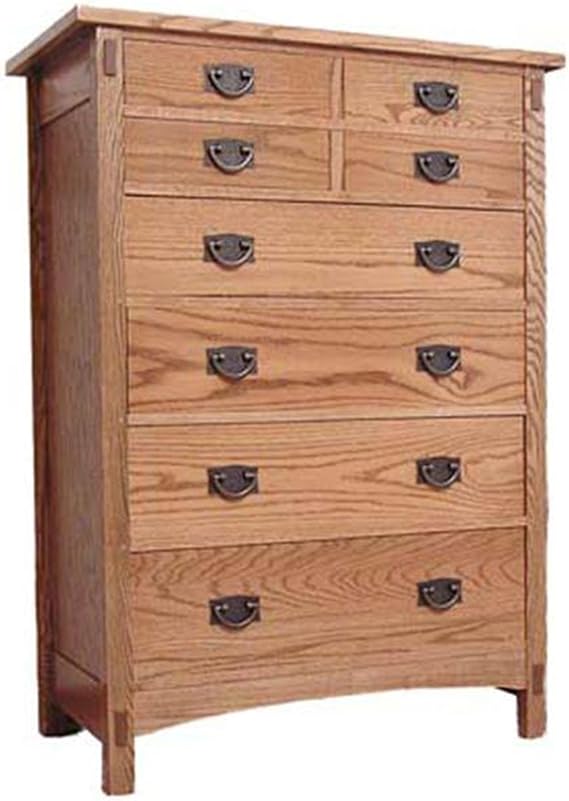 Project Paper Plan to Build Mission Tall Chest - Material Not Included