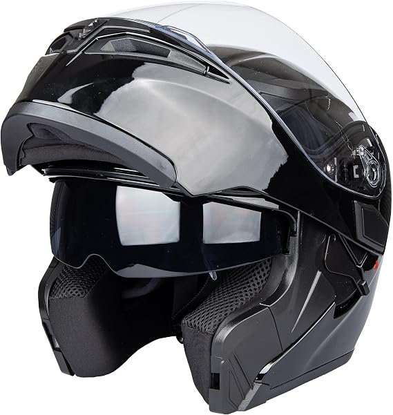JieKai Motorcycle Helmet full-face helmet portable flip-up DOT certification