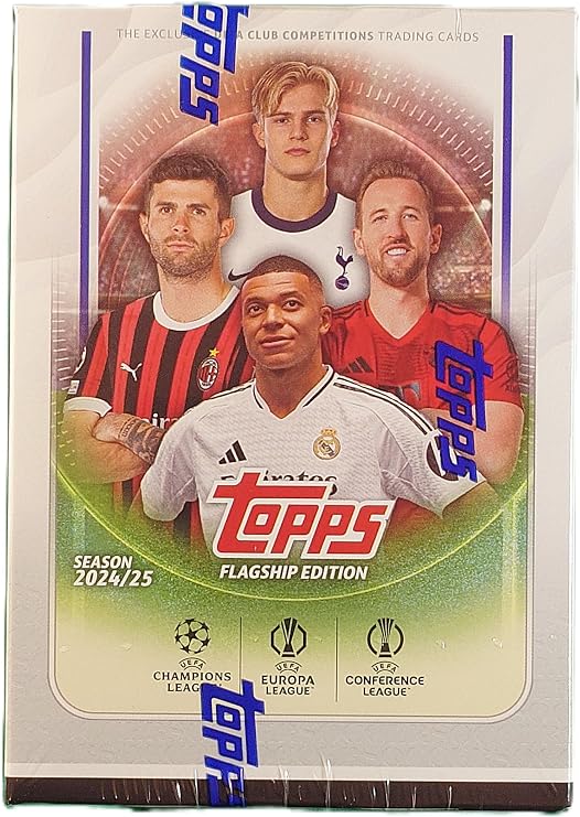 2024-25 Topps UEFA Club Competitions - Value Box 2024-25 Topps UEFA Club Competitions Value Box Parallel Import Product