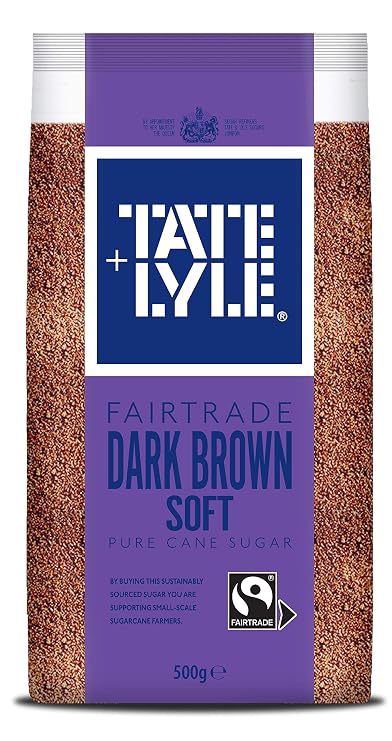 Tate & Lyle - Fairtrade Cane Sugar - Dark Brown - 500g