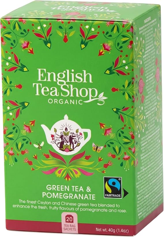 English Tea Shop - Green Tea & Pomegranate