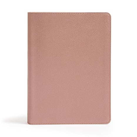 CSB She Reads Truth Bible, Rose Gold LeatherTouch, Indexed, Black Letter, Full-Color Design, Wide Margins, Journaling Space, Devotionals, Reading Plans, Single-Column, Easy-to-Read Bible Serif Type