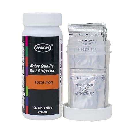 AquaChek Total Iron Test Strips (25 Count)