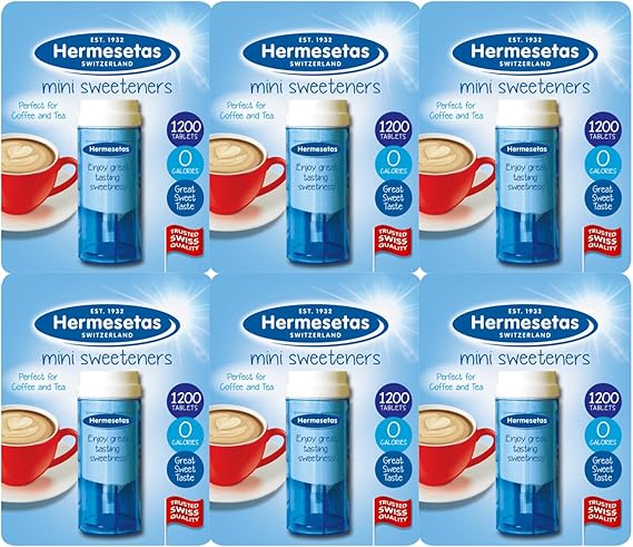 Hermesetas Mini Sweeteners 1200 x 6 Packs