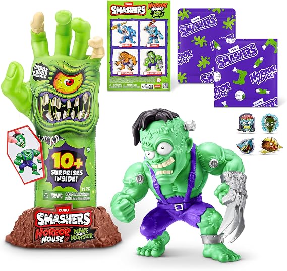 Smashers Horror House Dissect (FRANKENSTEIN) by ZURU, Smashable Toy for Boys