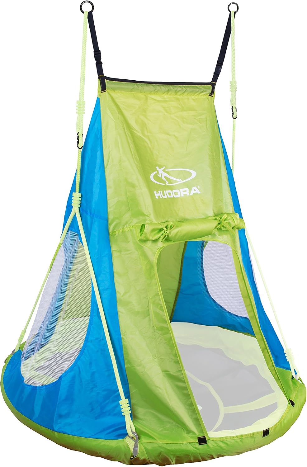 HUDORA Cosy Castle Tent Cover - Tent Cover for HUDORA Nest Swing 110/120 in Lemon - Polyester Swing Tent for Indoor & Outdoor use - Swing Canopy for Children & Adults
