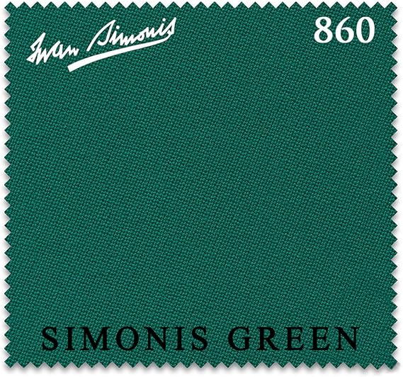 Iwan Simonis 860 Pool Billiard Table Cloth - Authorized Dealer (Simonis Green, 8 ft Oversized)