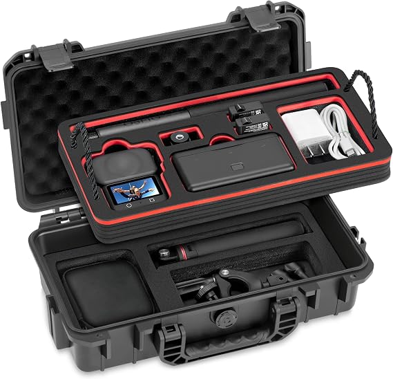 STARTRC PHOTO Osmo 360 Waterproof Bag, Double Wall Case for DJI 360, Portable Travel Case for DJI Osmo 360 Adventure Combo Accessories
