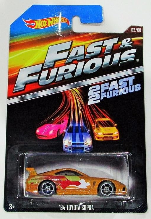 Hot Wheels 2015 2 Fast and 2 Furious 1994 Toyota Supra 1 64 Die Cast 2 8
