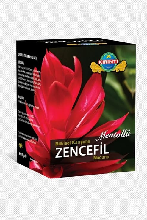 MENTOLLÜ BİTKİSEL KARIŞIMLI ZENCEFİL MACUNU 230 g.