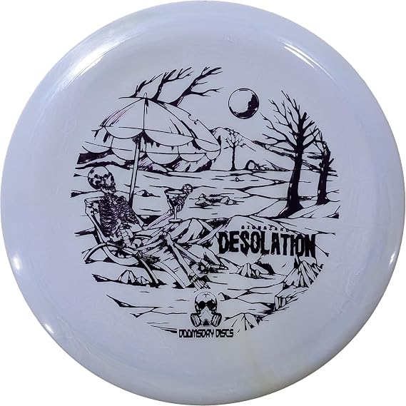 DOOMSDAY DISCS Desolation Midrange | Professional Level Disc Golf Mid in Premium Gummy Plastic