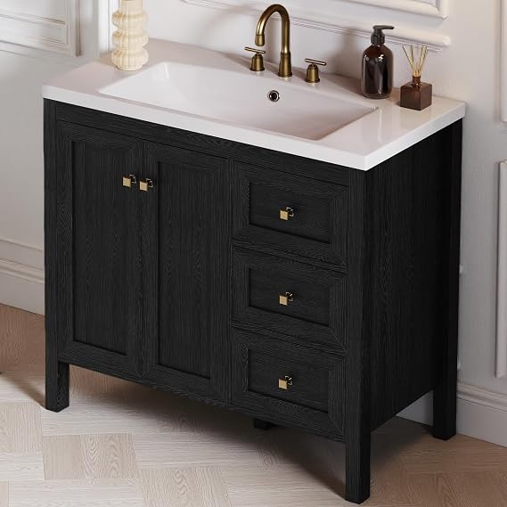DWVO 36 Inch Bathroom Vanity with Sink