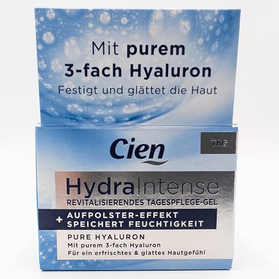 Cien Hydra Intense Triple Hyaluronic Day Cream Gel 1 x 50 ml