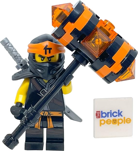 LEGO Ninjago: Cole Minifigure with Hammer
