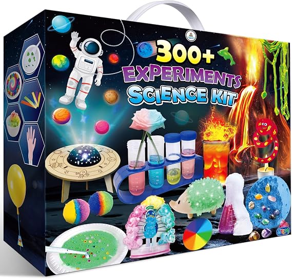 UNGLINGA 300+ Experiments Science Kit for Kids Chemistry Set S.T.E.M Toys