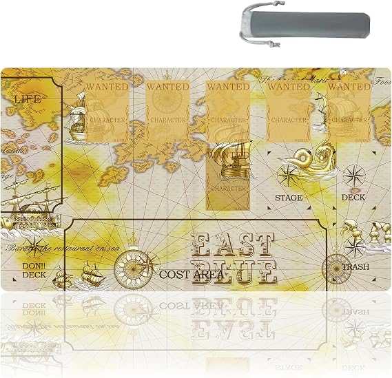 OPCG playmat Card Mat | Duel Mat Gaming Competition Pad Card Deck 23.6x13.7in