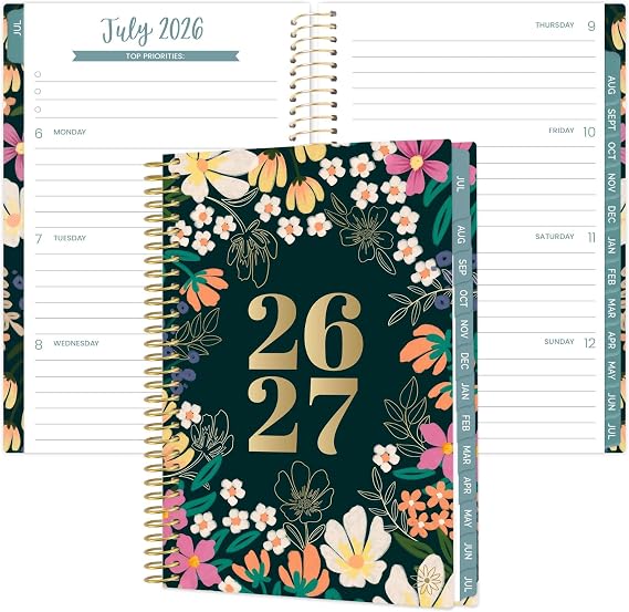 bloom daily planners 2026-2027 Academic Year Pocket Planner (July 2026 - July 2027) 13 Months - 4 x 6 MINI Weekly Monthly Agenda Organizer & Calendar Book - Blooming Wildly