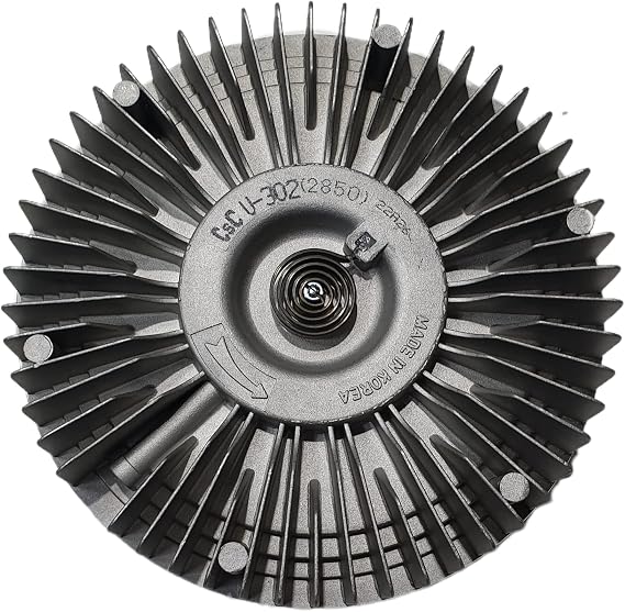 CSC Cooling FAN CLUTCH Assembly Replacement U-302(2850) Compatible with 1999-2002 Chevrolet Express 2500/3500 Base