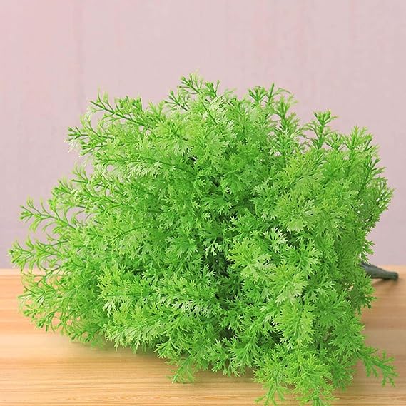 Artificial Plants Green Grass Plastic Flower Artificial Desktop Decor Grass for Garden Outdoor Decoration Fake Plants