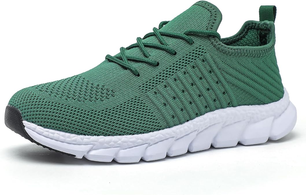 Walking Shoes for Men Women, Unisex Non Slip Breathable Running Sneakers Lightweight Casual Athletic Trainers for Gym Daily Wear