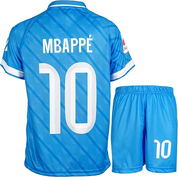 No #10 Third 25/26 Children's Football Jersey Football Shorts Set Youth Sizes
