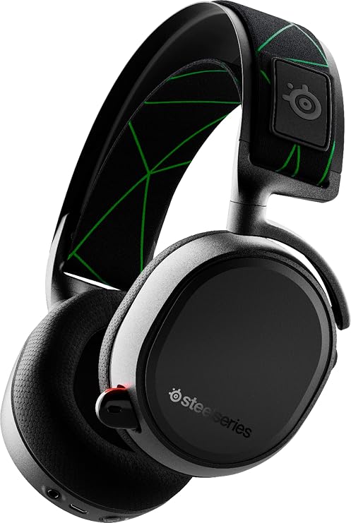 SteelSeries Arctis 9X Wireless Gaming Headset – Xbox Wireless ile Entegre - Bluetooth – 20+ Saat Şarj Süresi –Xbox One and Series X, Siyah