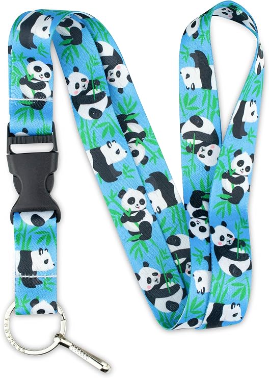 Limeloot Themed Lanyard for Keys, ID Badges, and Accessories - Premium Lanyard with Quick Release Buckle and Flat Ring.