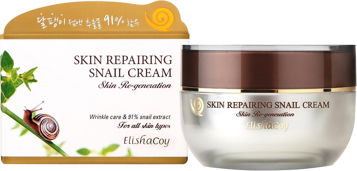 Snail Cream Elishakoi Skin Repair Snail Cream 1.8 oz 50 g