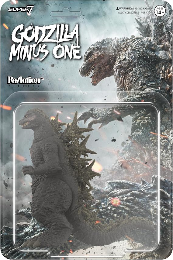 Super7 Toho Godzilla Negative One - 9.5cm Toho Godzilla Action Figure Classic Movie Monster Collectible & Retro Toys