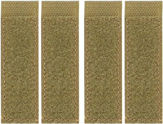 Molle Patch Panel Straps,Molle Straps Attaching Tactical Patch,Molle Hook and Loop Panel Straps 31for 3-inch High Patch(4 Pack)