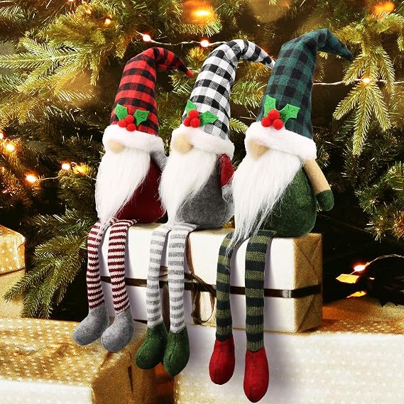 3Pcs Christmas Gnomes Decorations - Christmas Decorations Indoor