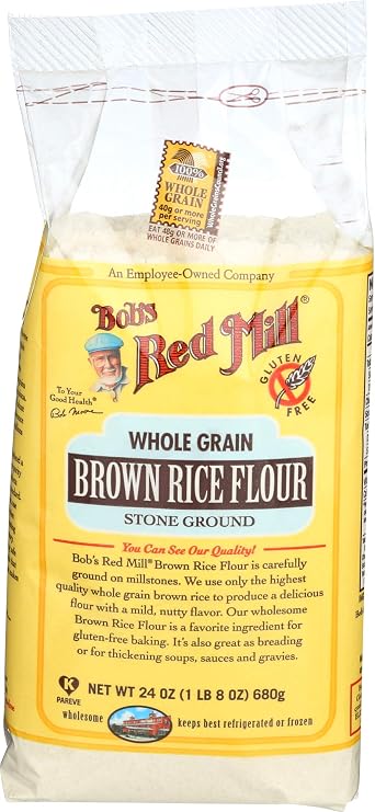 Bob's Red Mill, Whole Grain Brown Rice Flour, 1. lb